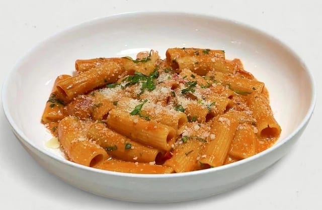 Rigatoni alla Vodka.